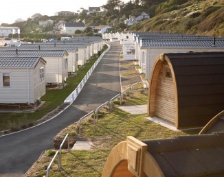 The site of our glamping pods