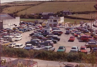Pictured in '76 - where our park entrance is now