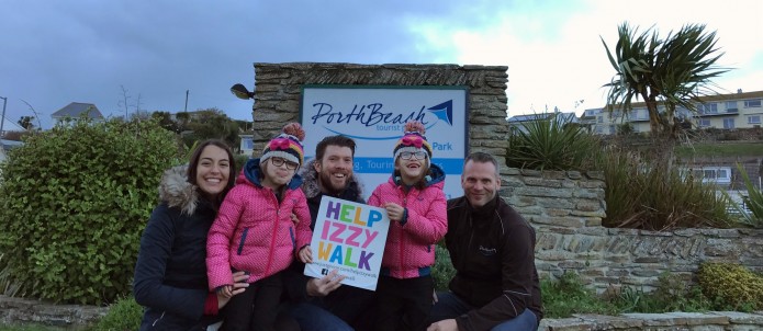 Porth Beach Help Izzy Walk